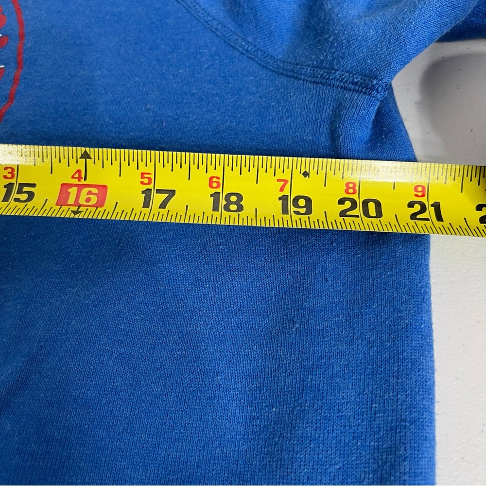 Vtg University of Kansas KU Jayhawks Band Parent Pullover Sweatshirt Crewneck L - Picture 11 of 12